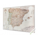 Hiszpania i Portugalia exclusive 86x57cm. Mapa magnetyczna.